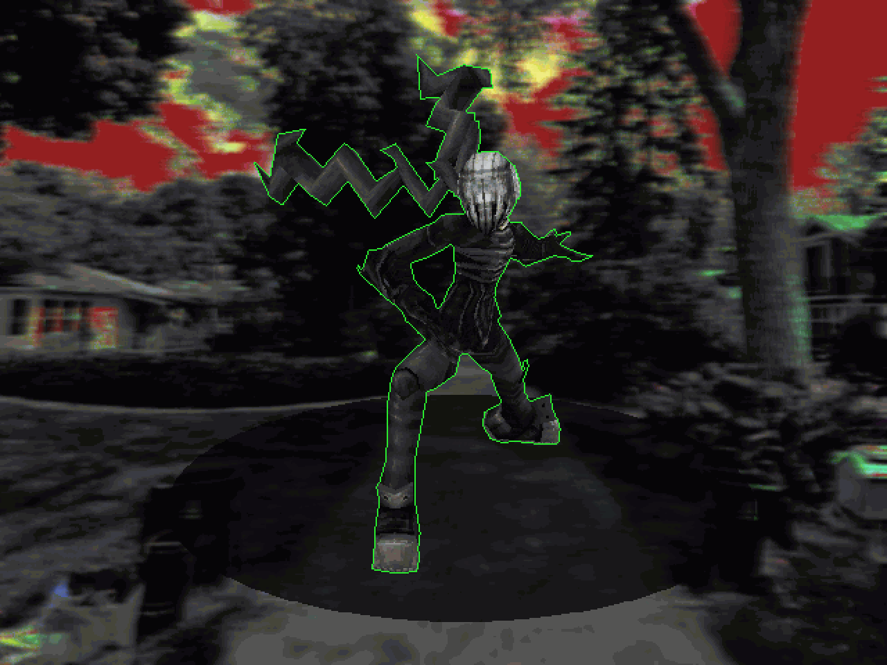 Rotating Latex Demon On Toronto island